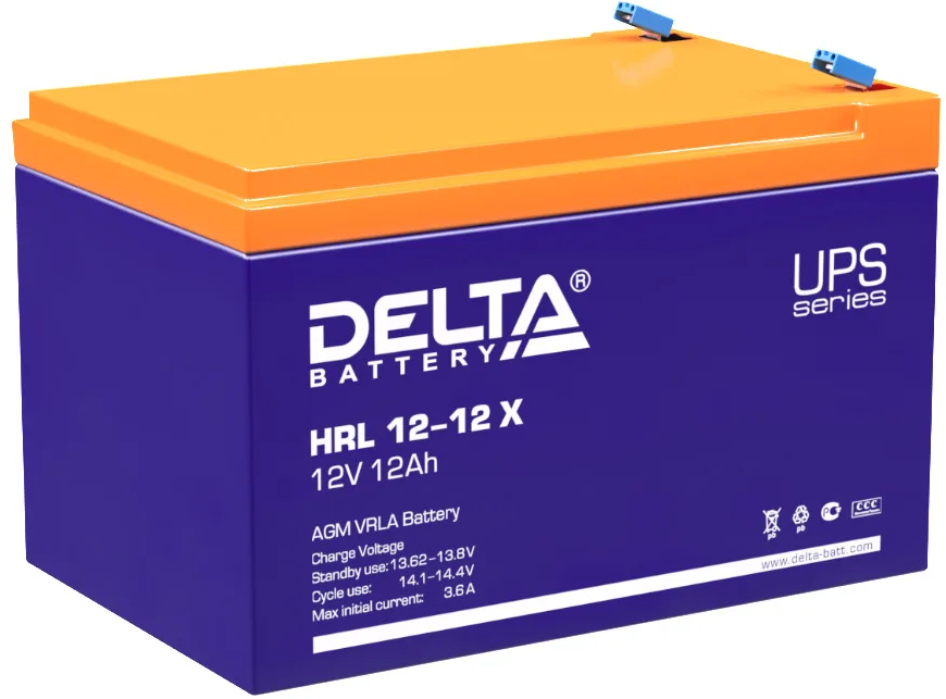 Свинцово-кислотные аккумуляторы DELTA серии HRL-X